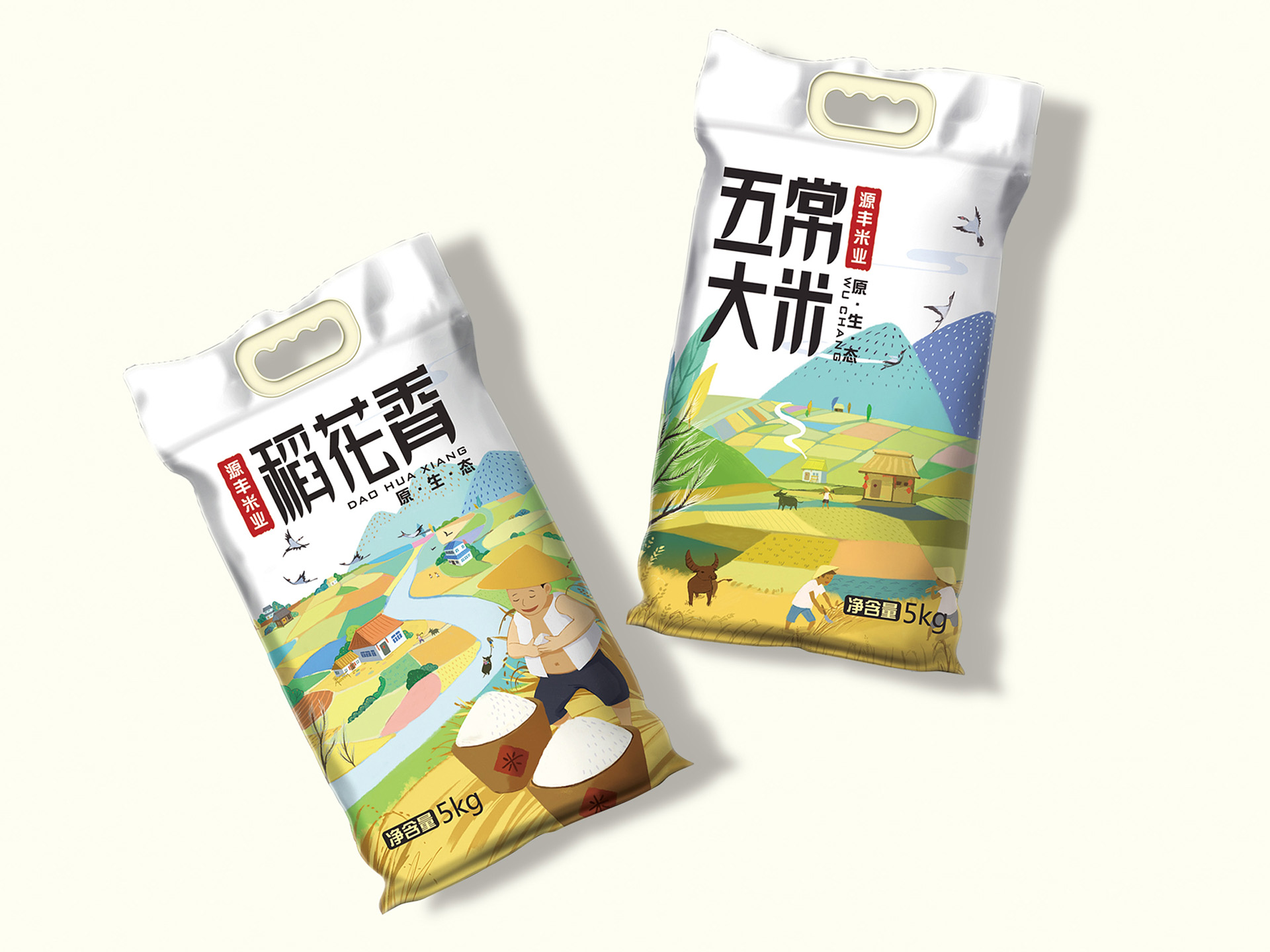 五常大米包裝設(shè)計(jì)
